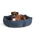 Primaloft Dog Bed, 35" L X 35" W X 9" H, Large, Blue