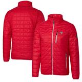 Men's Cutter & Buck Red Toronto Blue Jays Rainier Eco Insulated Full-Zip Puffer Jacket
