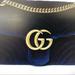 Gucci Bags | Gucci Velvet Matelasse Medium Gg Marmont Shoulder Bag Cobalt Blue | Color: Blue | Size: Os