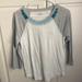 J. Crew Tops | Jcrew Baseball Tee | Color: Gray/White | Size: M