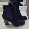 Coach Shoes | Coach Suede Booties | Color: Black | Size: 9.5