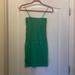 Zara Dresses | Green Zara Mini Bodycon | Color: Green | Size: M