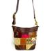 Coach Bags | Coach Holiday Patchwork 10435 Brown Gold Mixed Textiles Leather Shoulder Bag | Color: Brown/Gold | Size: Os