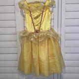 Disney Costumes | Disney Belle Costume | Color: Yellow | Size: 8-10