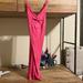 Zara Dresses | Hot Pink Satin Dress | Color: Pink | Size: S