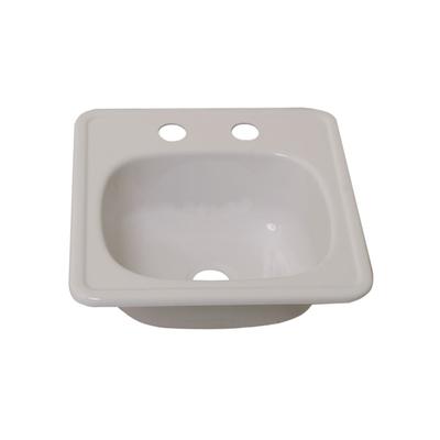 Lippert 209356 Kinro Acrylic Single Sink Parchment 209356