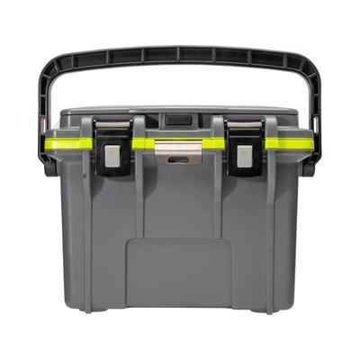 Pelican Elite Hard Cooler 13.25 L Dark Grey/Earth Green 14Q-1-DKGRYEGRN
