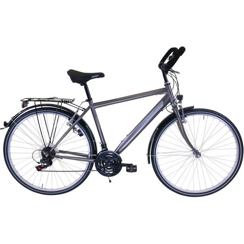 Trekkingrad PERFORMANCE Fahrräder Gr. 50 cm, 28 Zoll (71,12 cm), grau Trekkingräder für Herren, Kettenschaltung