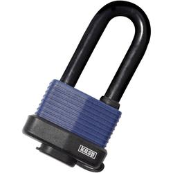 K13545L63D Cadenas 58 mm fermeture différente bleu foncé avec serrure à clé - Kasp