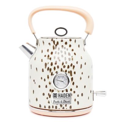HADEN Margate Poodle and Blonde 1.7 Liter Cordless, Electric Kettle with Auto-Shut-Off