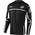 Troy Lee Designs Sprint Ultra Lines Bicycle Jersey, black-white, Size L