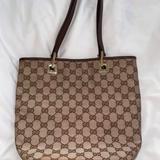 Gucci Bags | Gucci Monogram Vintage Bag | Color: Brown/Tan | Size: Os