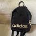 Adidas Bags | Adidas Mini Backpack Nwot | Color: Black/Gold | Size: Os