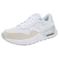 Sneaker NIKE SPORTSWEAR "AIR MAX SYSTM" Gr. 45, weiß (white, white, pure, platinum) Schuhe Stoffschuhe