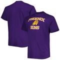 Men's Purple Phoenix Suns Big & Tall Heart Soul T-Shirt
