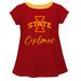 Girls Toddler Vive La Fete Cardinal Iowa State Cyclones A-Line Top