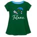 Girls Toddler Vive La Fete Green Tulane Wave A-Line Top