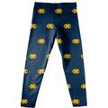 Girls Infant Vive La Fete Navy Mississippi College Choctaws All Over Print Leggings