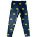 Girls Infant Vive La Fete Navy Mississippi College Choctaws All Over Print Leggings