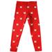 Girls Toddler Vive La Fete Red Maryland Terrapins All Over Print Leggings