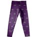 Girls Youth Purple Central Arkansas Bears All Over Print Leggings