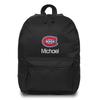 Black Montreal Canadiens Personalized Backpack