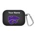 Black Kansas State Wildcats Personalized AirPods Pro Case Cover