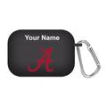 Black Alabama Crimson Tide Personalized AirPods Pro Case Cover