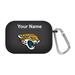 Black Jacksonville Jaguars Personalized AirPods Pro Case Cover