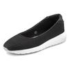 Ballerina LASCANA "Freizeitschuh, Slipper, Halbschuh", Damen, Gr. 39, schwarz, Obermaterial: 100% Textilmaterial. Futter: 100% Textilmaterial. Decksohle: 100% Textilmaterial. Laufsohle: 100% Synthetik, unifarben, sportlich, Schuhe, zum...