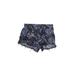 Justice Shorts: Blue Paisley Bottoms - Kids Girl's Size 14