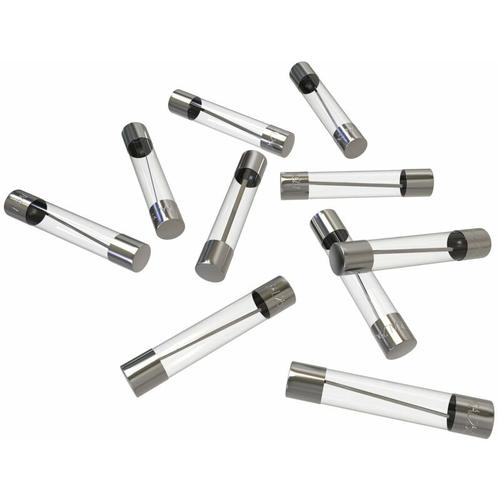 50 Feinsicherungen 15A Ampere 6,35×32 mm Schmelzsicherungen USA Glassicherungen 5A – 50A