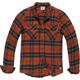 Vintage Industries Sem Flannel Hemd, orange, Größe XL