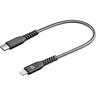 Cellularline - Cavo usb usb 2.0 Spina usb-c®, Connettore Apple Lightning 0.15 m Nero