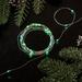 20-Count Green LED Micro Fairy Christmas Lights - 6ft, Copper Wire