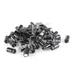 50 Pcs 1000uF 25V 105C Radial Electrolytic Capacitors Black 10x17mm