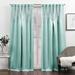 ATI Home Bliss Room Darkening Room Blackout HIdden Tab Top Curtain Panels