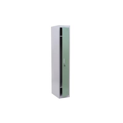 Mendler Spind Boston T163, Garderobenschrank Kleiderspind Umkleideschrank, Metall 180x30x50cm nach ASR A4.1 ~ mint-grün Image