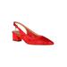 Wide Width Women's Juliah Pump by J. Renee in Red (Size 7 W)