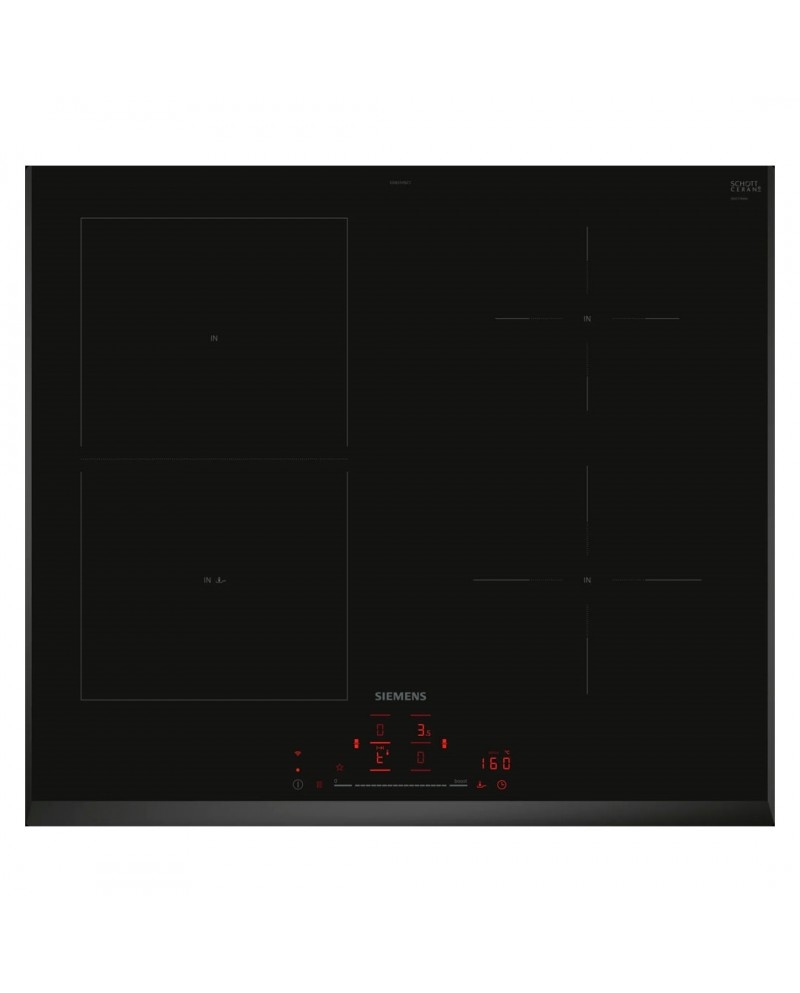 SIEMENS EX975LXC1E Induktionskochfeld 90 cm Schwarz Image