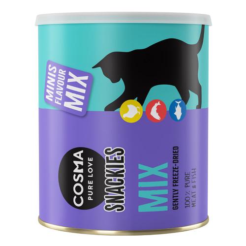 3x 130 g Cosma Snackies Minis Maxi Tube für Katzen