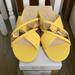Jessica Simpson Shoes | Nwt- Jessica Simpson Yellow Sandal | Color: Yellow | Size: 8.5