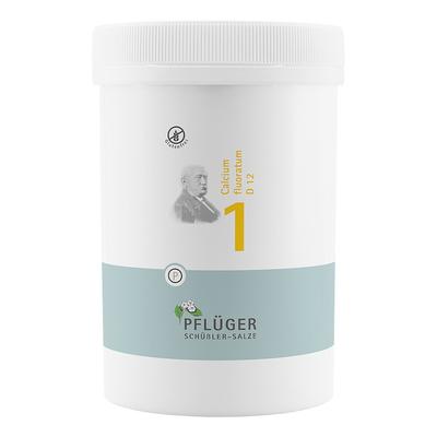 Pflüger - BIOCHEMIE Pflüger 1 Calcium fluoratum D 12 Tabl. Zusätzliches Sortiment