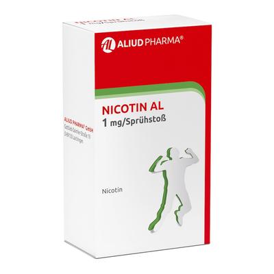 ALIUD Pharma - NICOTIN AL 1 mg/Sprühstoß Spray Inhaler & Spray