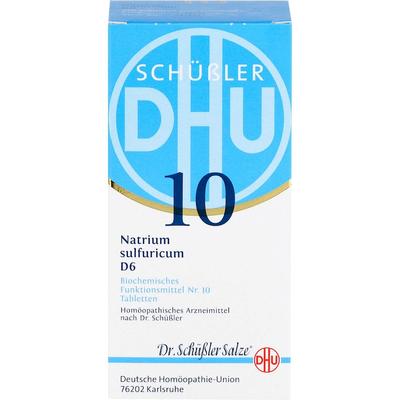 DHU - BIOCHEMIE DHU 10 Natrium sulfuricum D 6 Tabletten Zusätzliches Sortiment