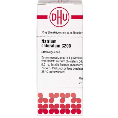 DHU - NATRIUM CHLORATUM C 200 Globuli Zusätzliches Sortiment 01 kg