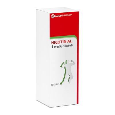 ALIUD Pharma - NICOTIN AL 1 mg/Sprühstoß Spray Inhaler & Spray