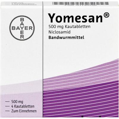 Bayer Vital - YOMESAN 500 mg Kautabletten Zusätzliches Sortiment