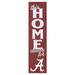 Alabama Crimson Tide 12'' x 48'' This Home Leaning Sign