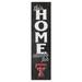 Texas Tech Red Raiders 12'' x 48'' This Home Leaning Sign